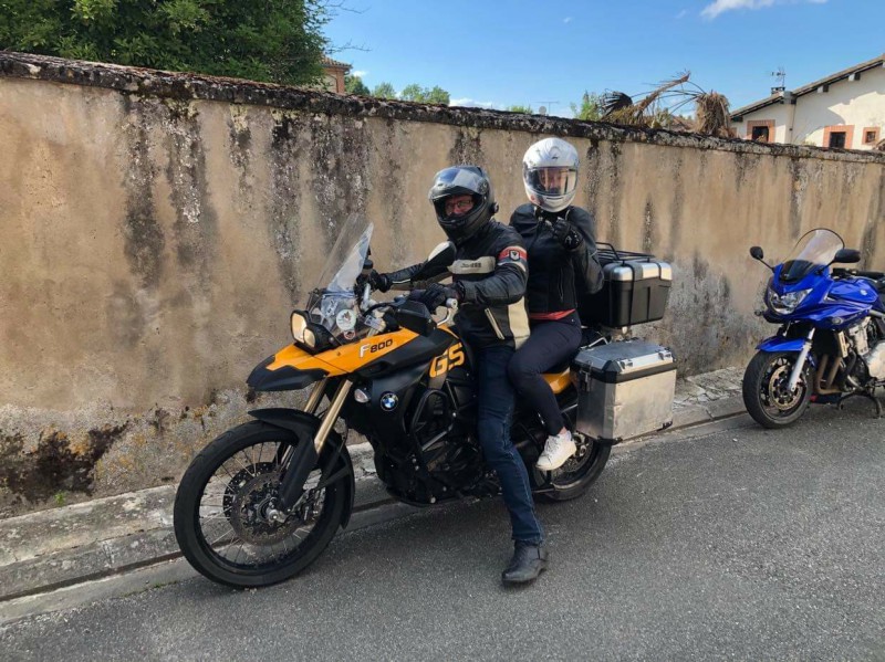 Caisse alu moto