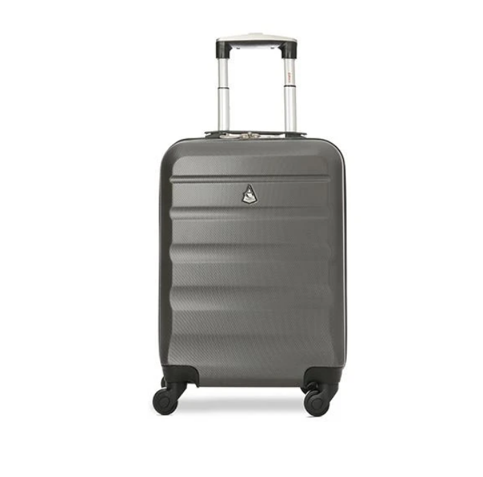 Valise / Trolley Anthracite 55*35*20 avec quatres roues de la marque Aerolite