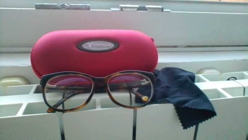 Lunettes de vu trouvé dans le jardin de Tuileries