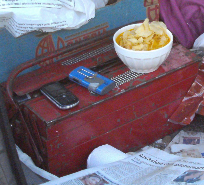 CAISSE A OUTILS ROUGE