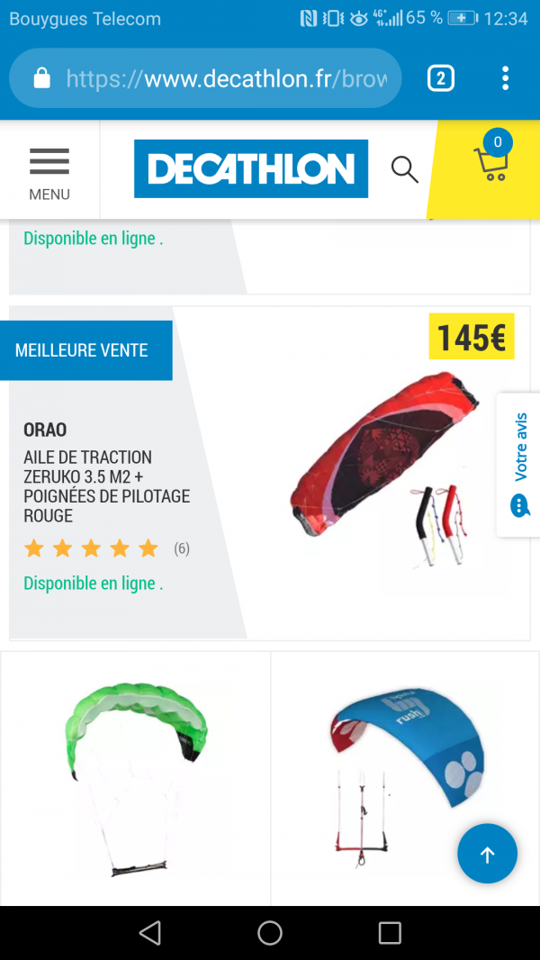Aile de traction