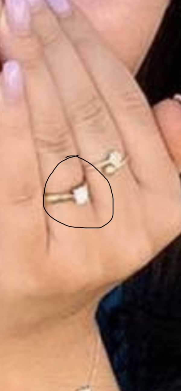 Bague perdu devant le magasin chaussea merignac