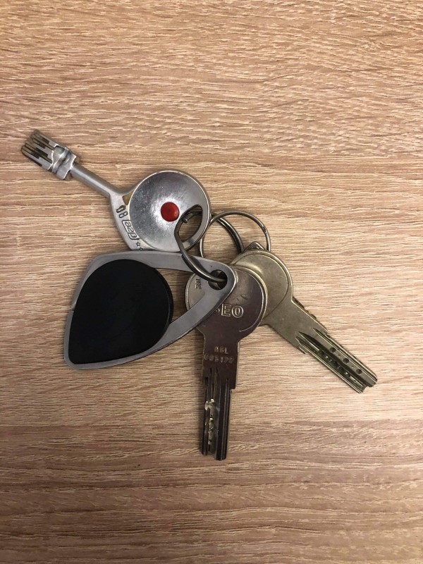 Trousseau de 3 clé +1 badge à Lyon 3e