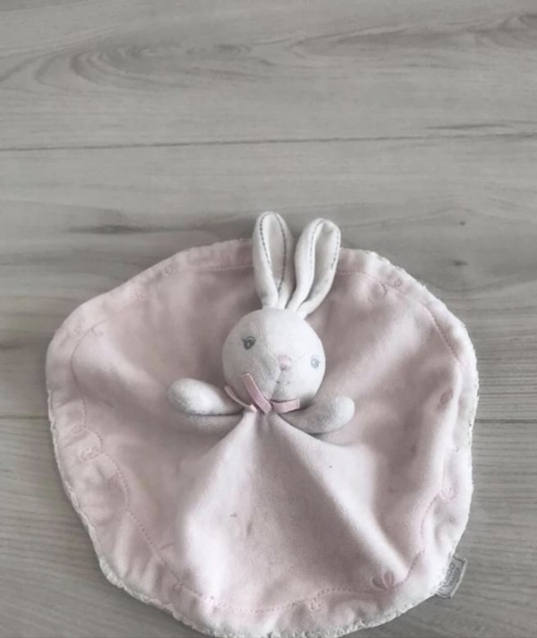 Doudou Lapin rose