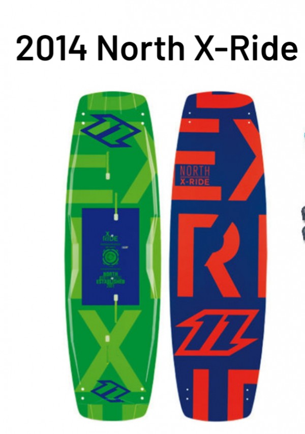 Planche kitesurf twin tip north, plage lagune