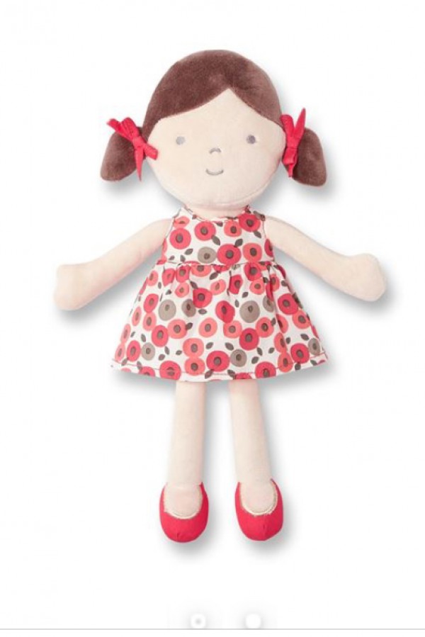 Doudou poupee chiffon