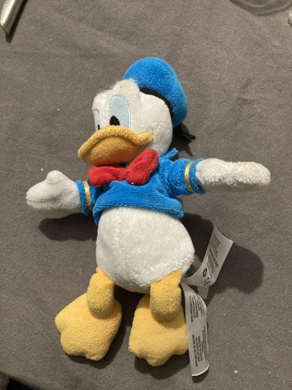 Peluche Donald Bd. Gaston Birgé Angers