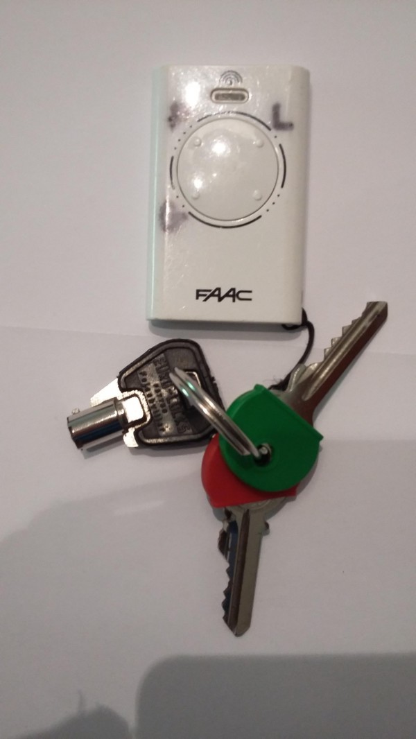 Perdu trousseau de clefs