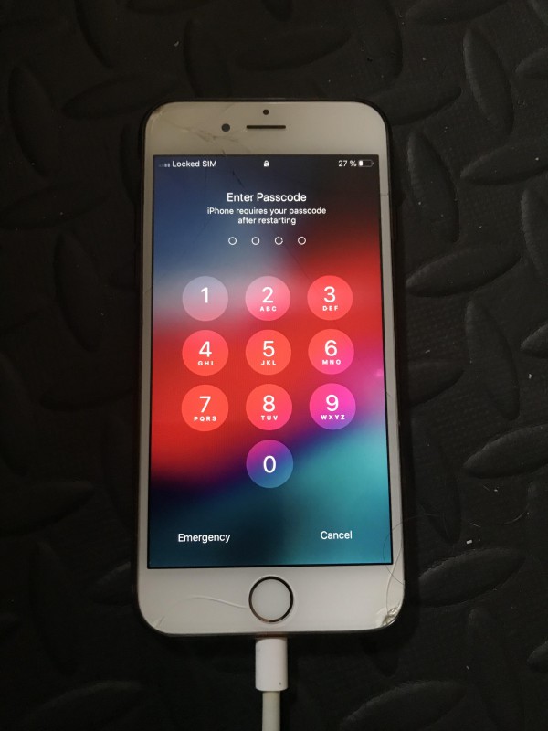 Iphone 6 S rose retrouvée à 14h le jeudi 22