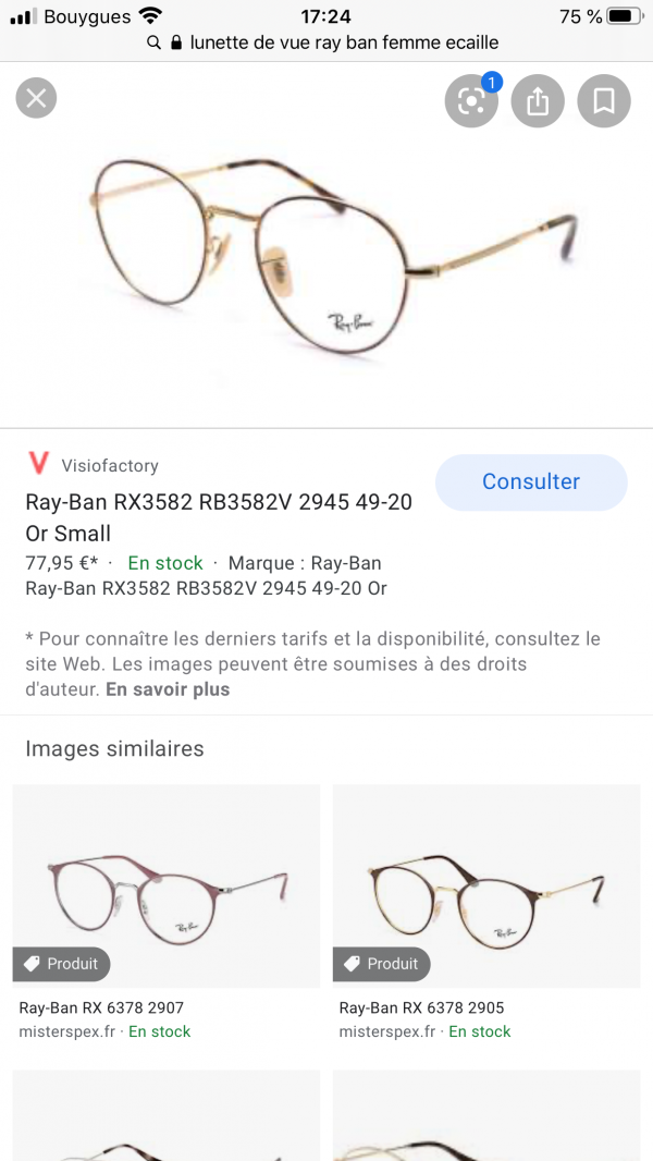 Perdu Lunettes de vue dans un étui, rotonde Aix En Provence