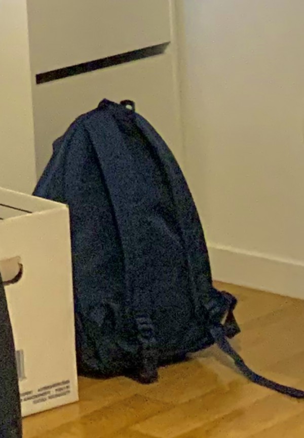 Sac à dos bleu foncé