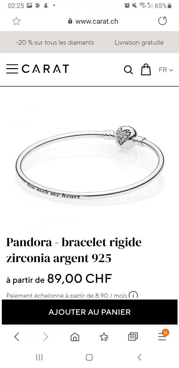 Bracelet Pandora