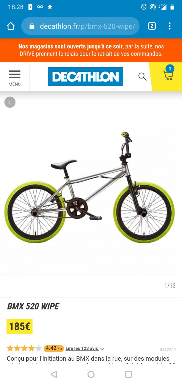 Bmx vélo