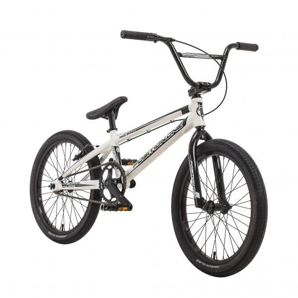 BMX noir et blanc position one trouvé