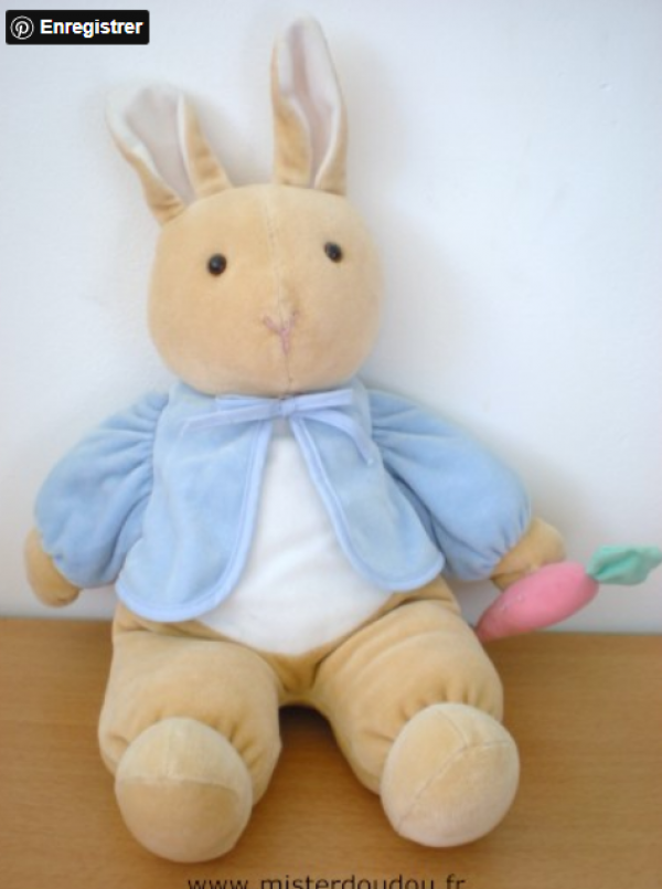 Lapin pierre Eden carotte