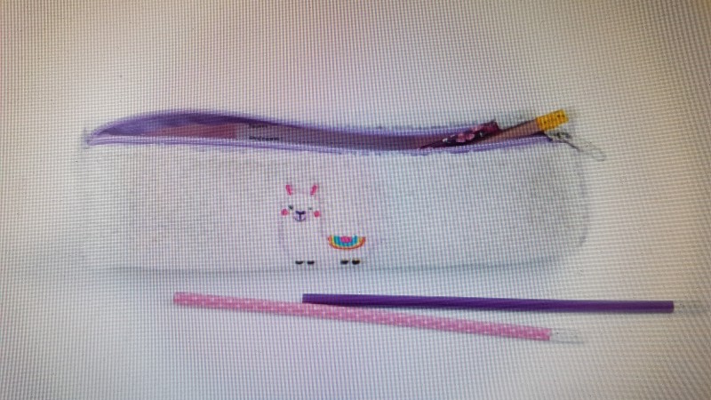 Trousse lama blanche