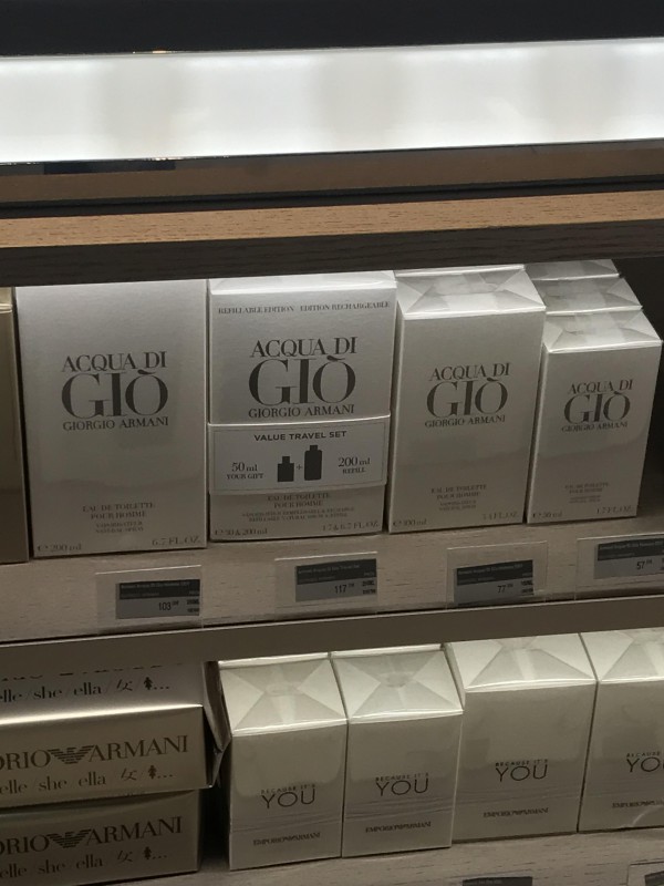 J’ai oublier mes parfums dans l’avion