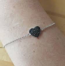 Bracelet argent cœur Fecamp