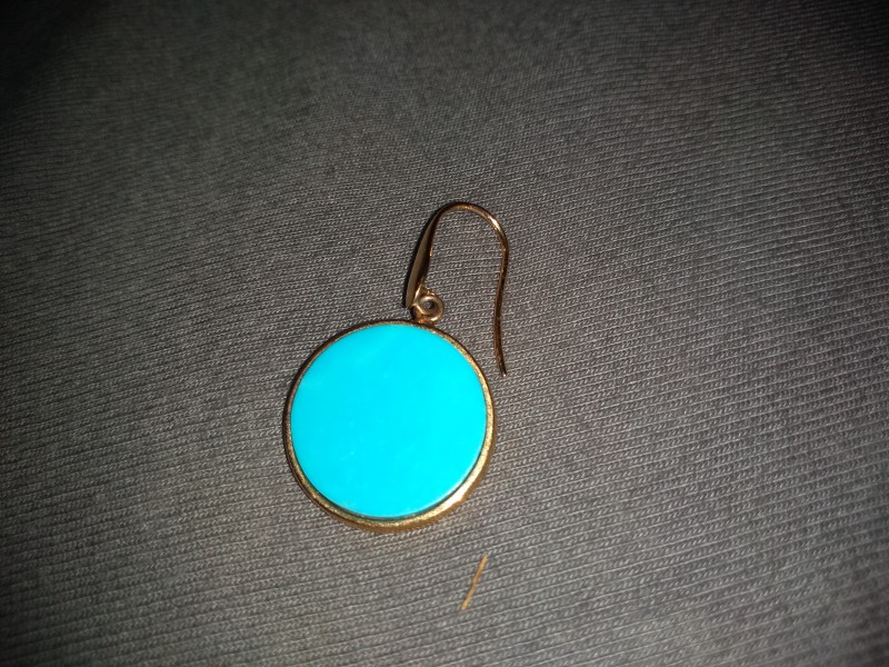 Une boucle d'oreille