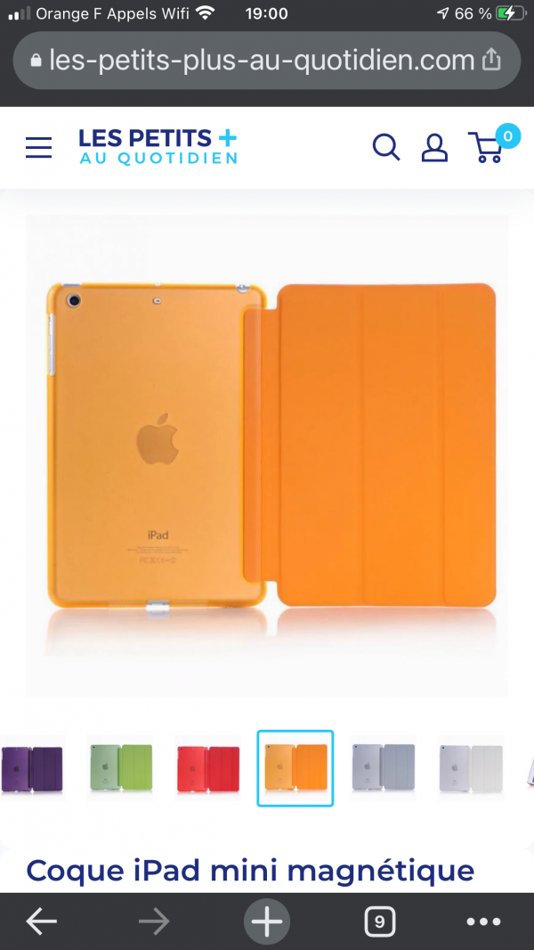 Perte clefs + iPad mini verrouillé Apple gravé Très forte récompense Euro
