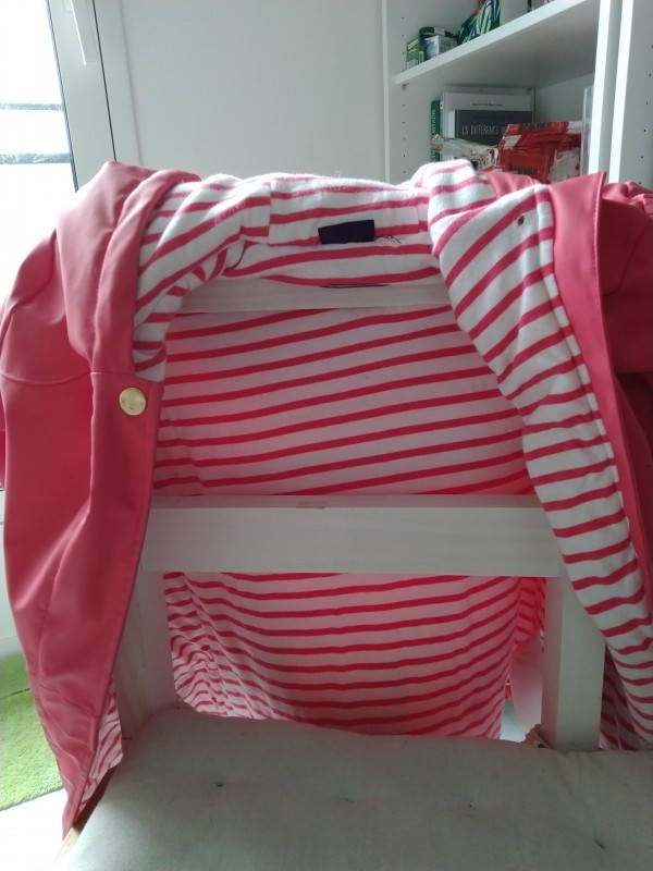 Manteau rose SERGENT MAJOR TRANCHANT JULIETTE