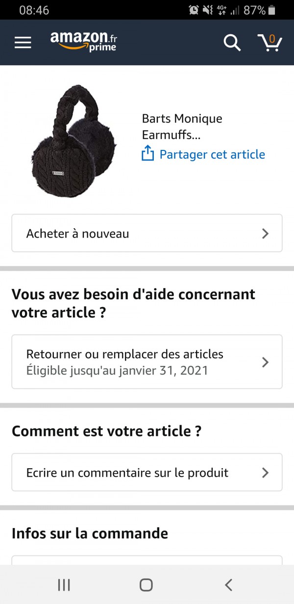 Cache oreilles