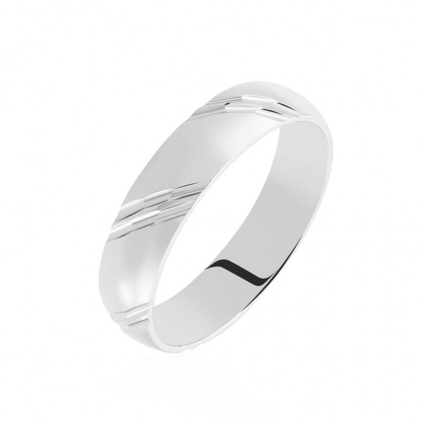 Bague en argent homme