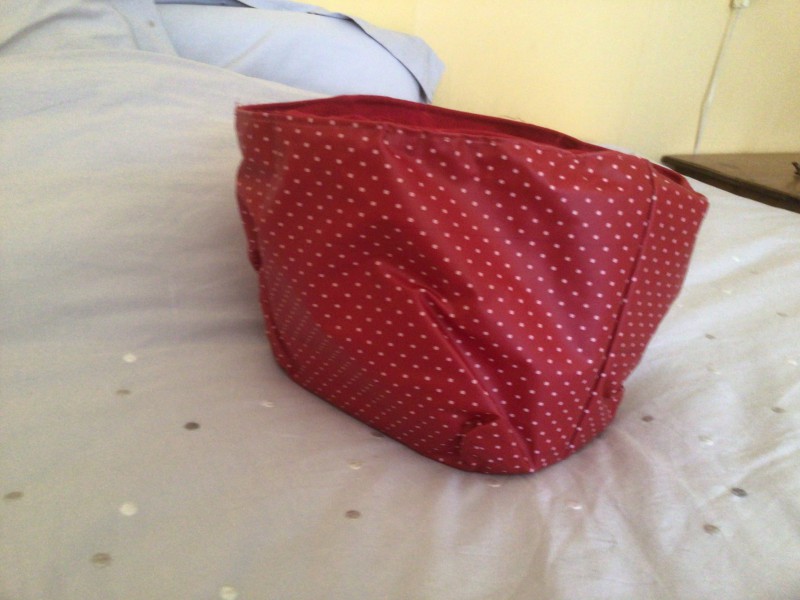 Perdu sac de panier de vélo