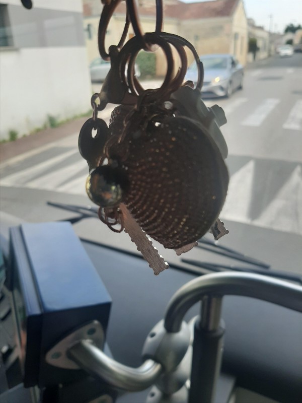 Clefs trouvé à Bègles.