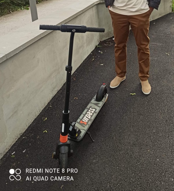 Ma trotinette volée chez action arcueil, à l'accueil