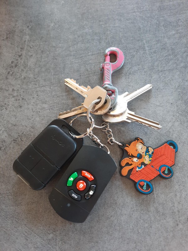 Trousseau de clefs