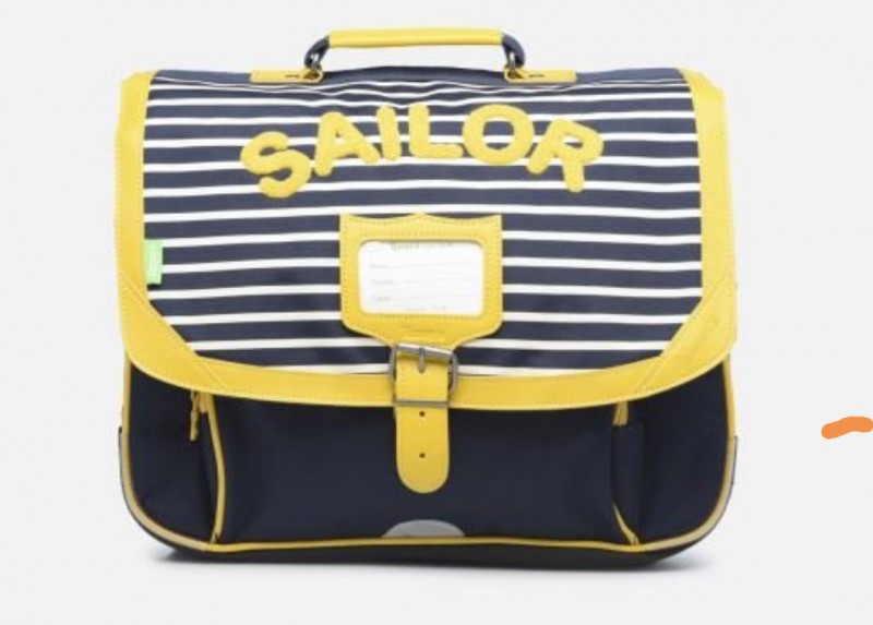 Cartable tann's bleu jaune