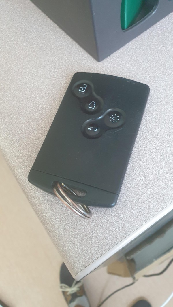 Clé de Renault (carte telecommande)
