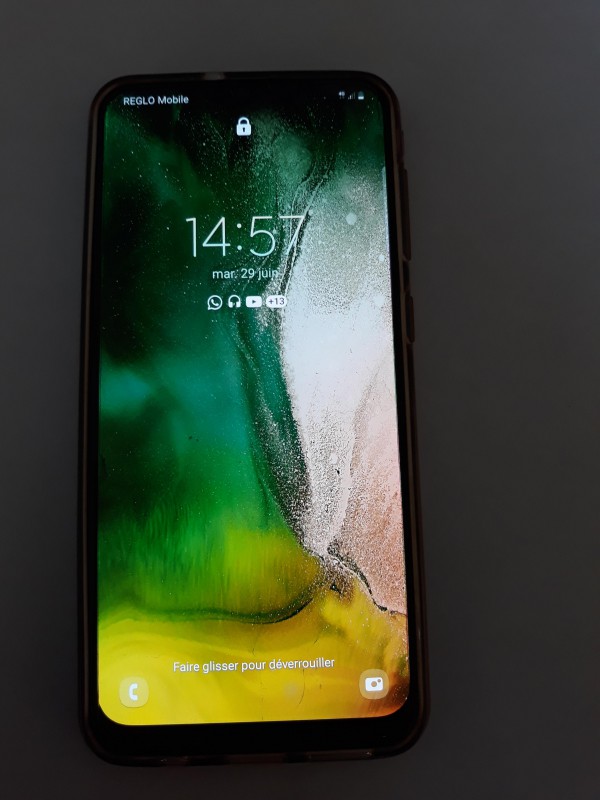 Trouvé portable Samsung à Volksberg