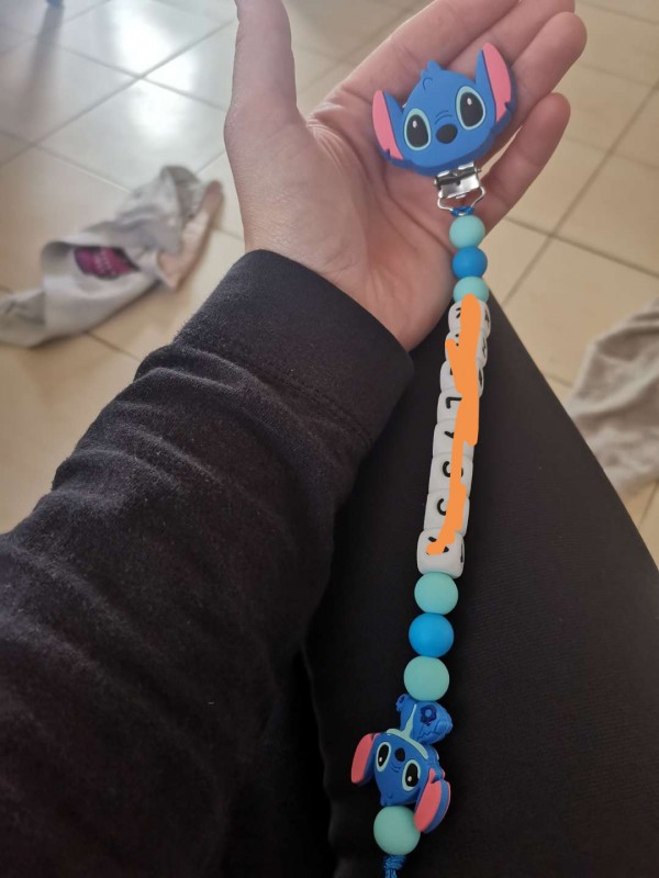 Attaché tétine disney