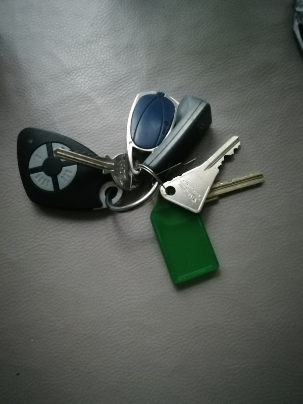 Trousseau de clefs rue Talma Paris 16
