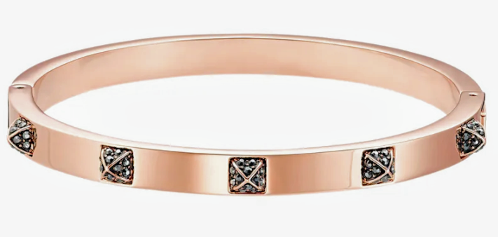 Bracelet jonc or rose