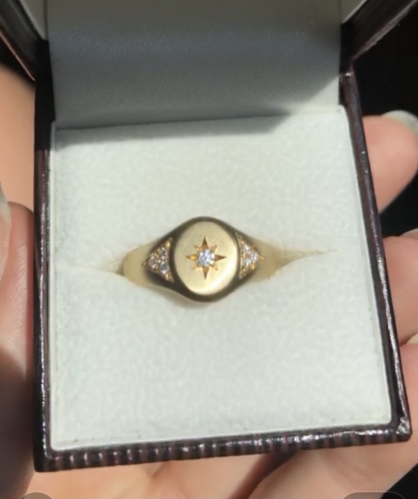 Bague en or