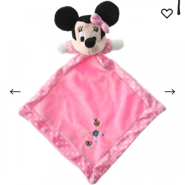 Doudou minnie rose