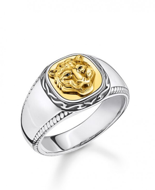 BAGUE ARGENT ET OR
