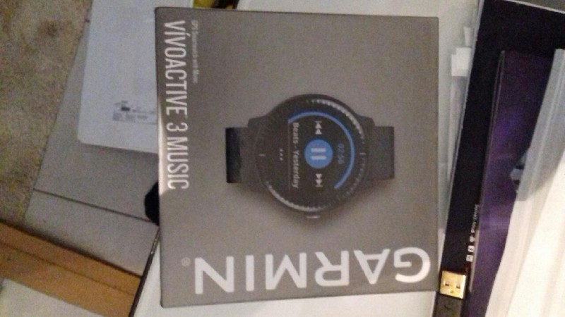 Montre connectée vivoactive 3 musique plage de Trestraou
