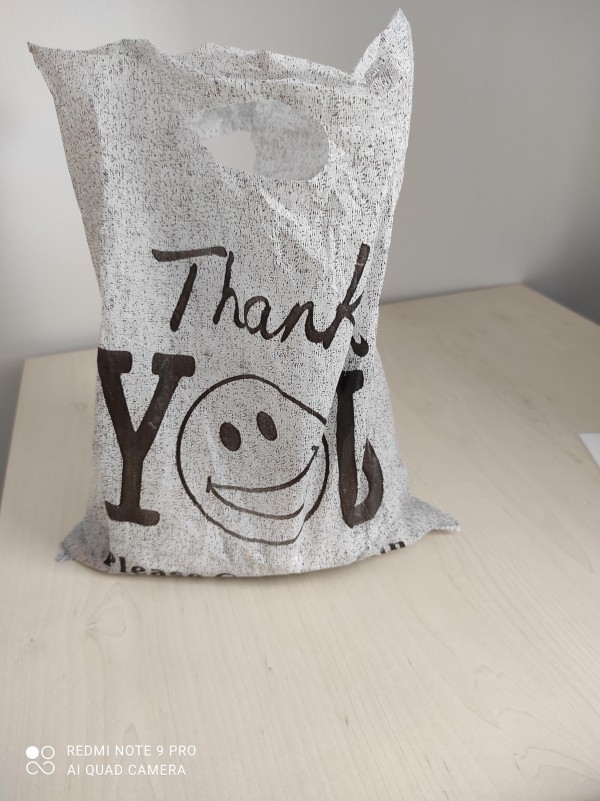 Un petit sac avec des souvenirs