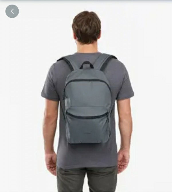 Sac à dos gris foncé Quechua