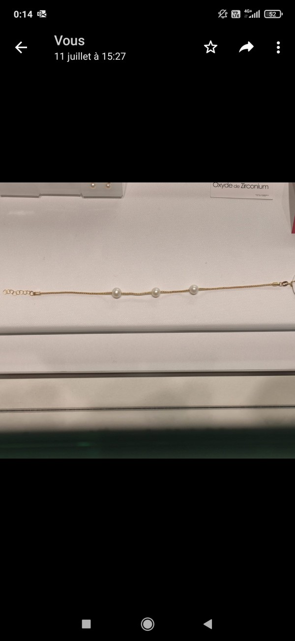 Bracelet perdu