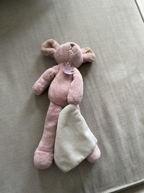 Doudou - Peluche Nounours rose