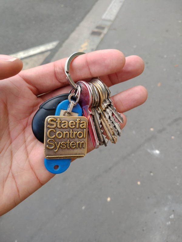 Trousseau de clefs