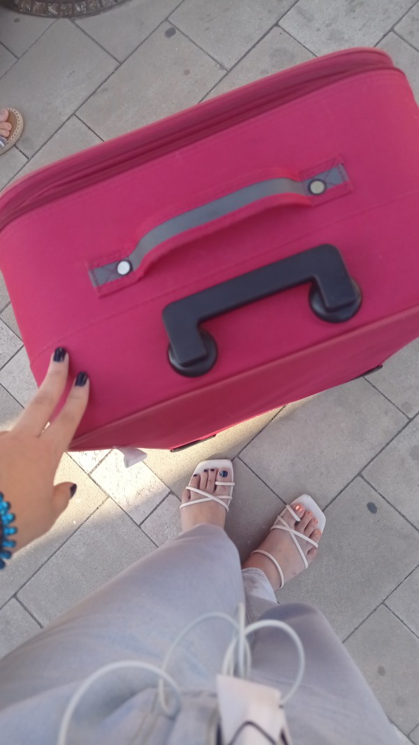 Valise rouge L160 Aix Trets