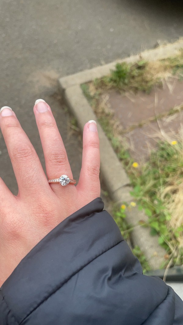 Bague perdu entre rue Clos des moulins Orléans et la gare de Fleury les Aubrais