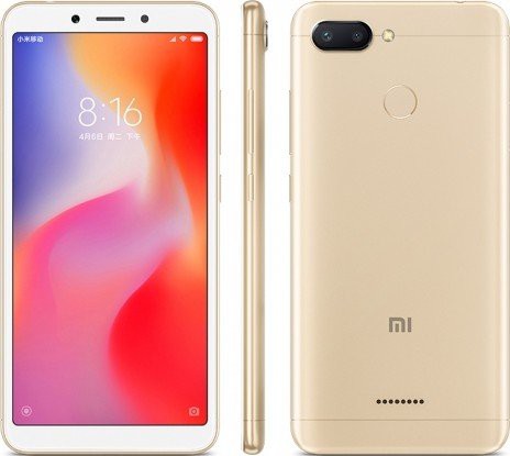 Perdu téléphone Xiaomi Redmi 6 blanc et or
