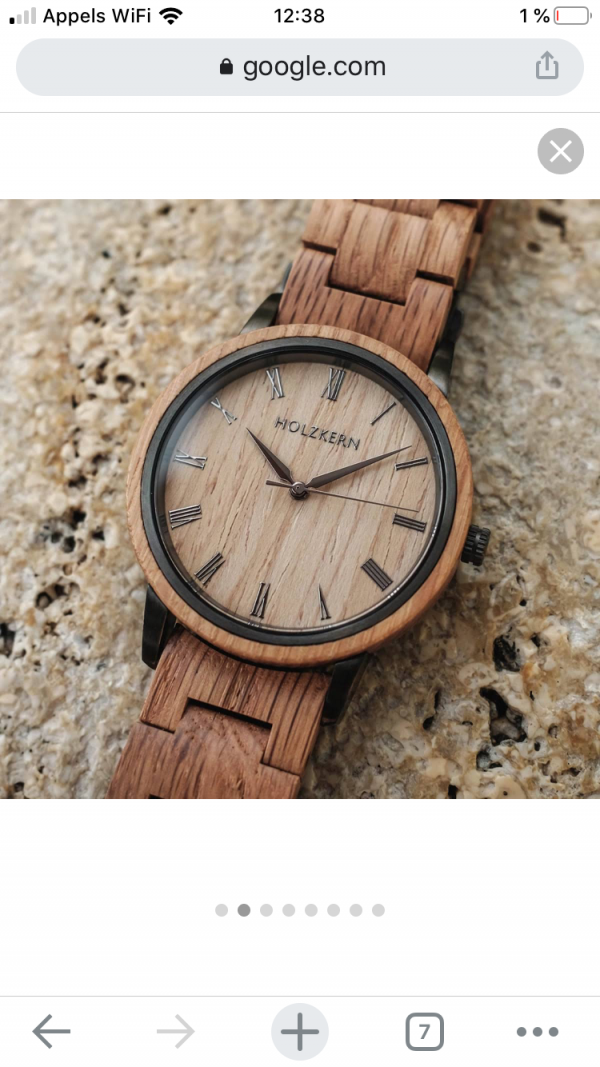 Montre en bois